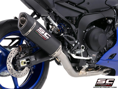 Yamaha R9 (2025-2026) 3-1 full exhaust system, with SC1-R carbon fibre exhaust