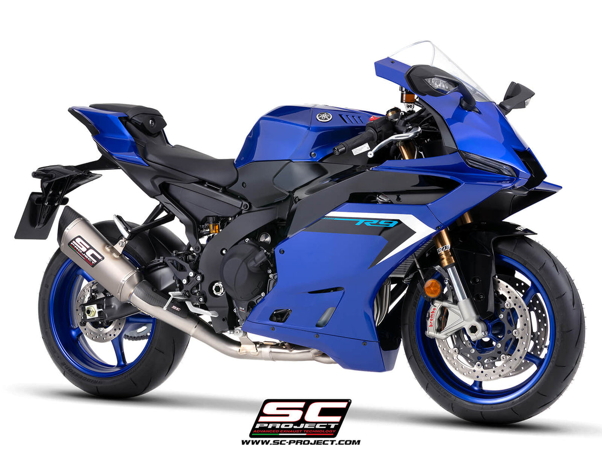 Yamaha R9 (2025-2026) 3-1 full exhaust system, with SC1-R titanium exhaust