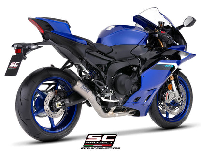 Yamaha R9 (2025-2026) 3-1 Titanium full exhaust system, with CR-T titanium exhaust, with stoneguard grid