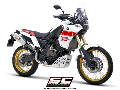 YAMAHA TENERE 700 (2021-2024) Rally Raid muffler, titanium, high position - Racing