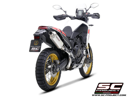YAMAHA TENERE 700 (2021-2024) Rally Raid muffler, titanium, high position - Racing