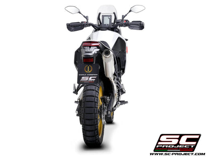 YAMAHA TENERE 700 (2021-2024) Rally Raid muffler, titanium, high position - Racing