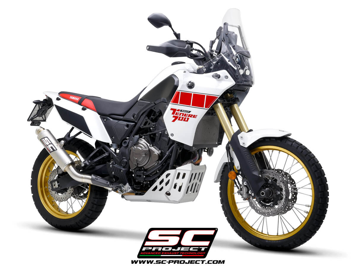 YAMAHA TENERE 700 (2021-2024) Rally Race Muffler, titanium