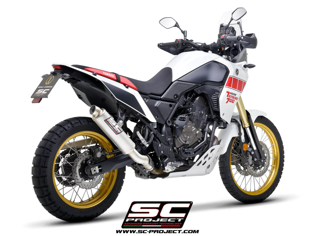 YAMAHA TENERE 700 (2021-2024) Rally Race Muffler, titanium