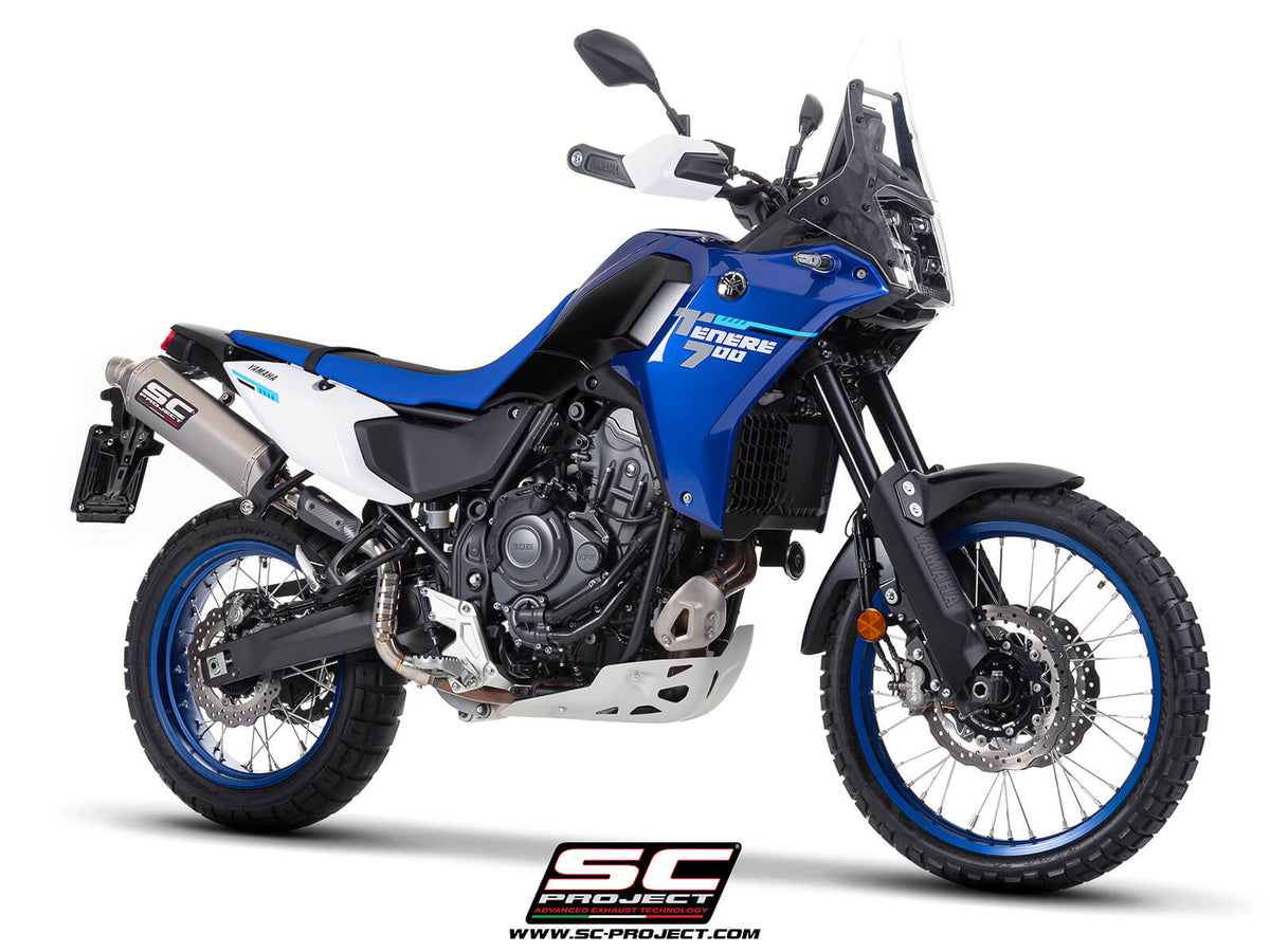 Yamaha TENERE 700 (2025-2026) - Euro 5+ Rally Raid titanium exhaust, high mount