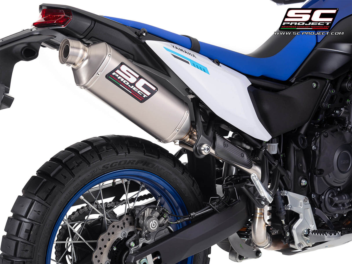 Yamaha TENERE 700 (2025-2026) - Euro 5+ Rally Raid titanium exhaust, high mount