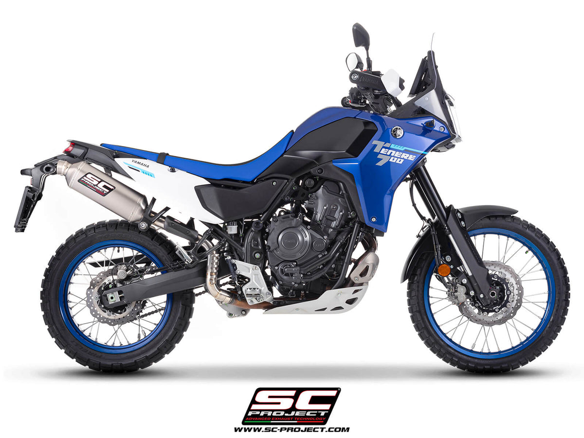 Yamaha TENERE 700 (2025-2026) - Euro 5+ Rally Raid titanium exhaust, high mount