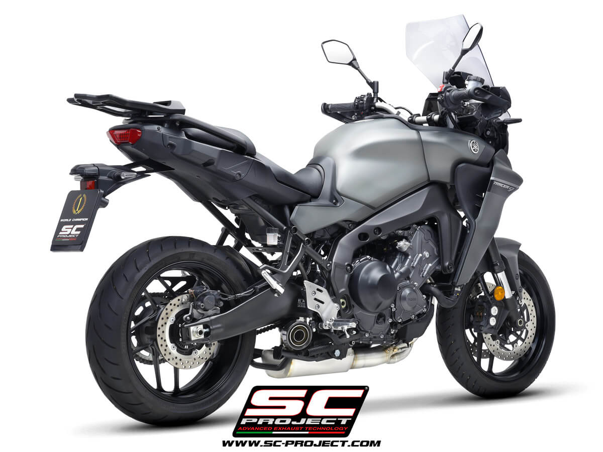 YAMAHA TRACER 9 (2021-2024) Full Exhaust System 3-1, stainless Steel, with S1 Muffler