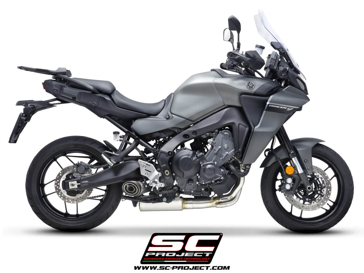 YAMAHA TRACER 9 (2021-2024) Full Exhaust System 3-1, stainless Steel, with S1 Muffler