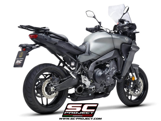 YAMAHA TRACER 9 (2021-2024) Full Exhaust System 3-1, stainless Steel, with S1 Muffler, matt-black ceramic painting