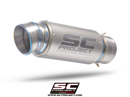 YAMAHA YZF R1 (2021-2025) - R1M GP70-R Muffler, with Titanium end cap, with de-cat link pipe