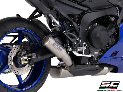 YZF R9 (2025 - 2026) 3-1 stainless steel full exhaust system, with CR-T titanium exhaust , with stoneguard grid