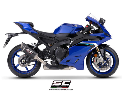 YZF R9 (2025 - 2026) 3-1 stainless steel full exhaust system, with SC1-R carbon fibre exhaust