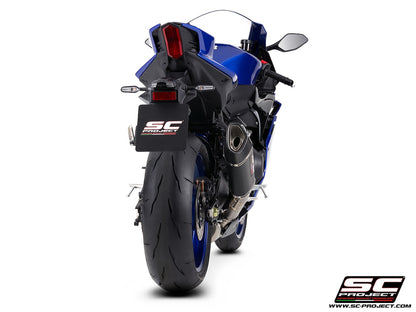 YZF R9 (2025 - 2026) 3-1 stainless steel full exhaust system, with SC1-R carbon fibre exhaust