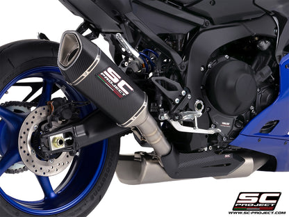 YZF R9 (2025 - 2026) 3-1 stainless steel full exhaust system, with SC1-R carbon fibre exhaust
