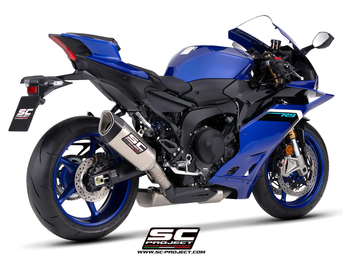 YZF R9 (2025 - 2026) 3-1 stainless steel full exhaust system, with SC1-R titanium exhaust