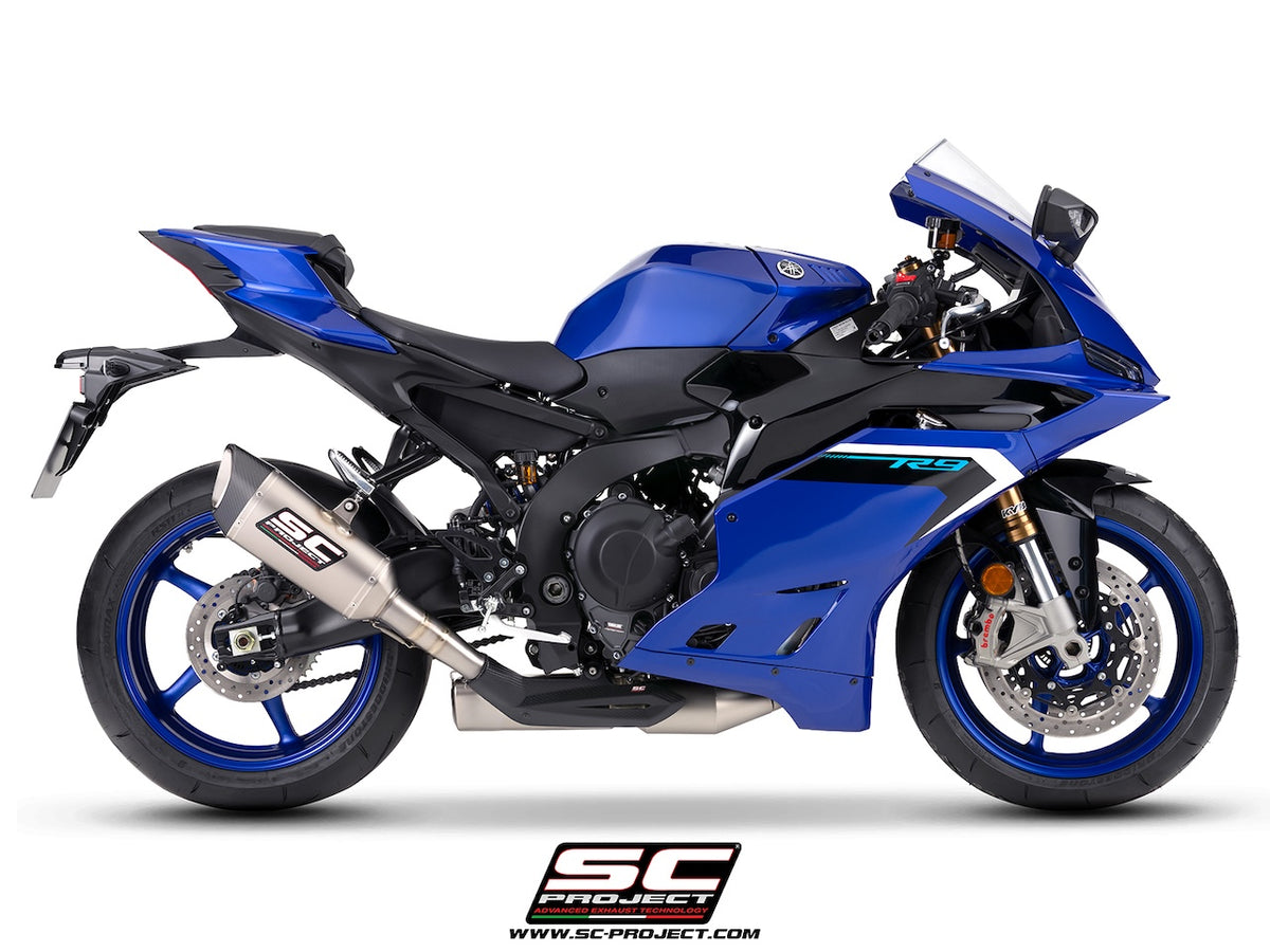YZF R9 (2025 - 2026) 3-1 stainless steel full exhaust system, with SC1-R titanium exhaust