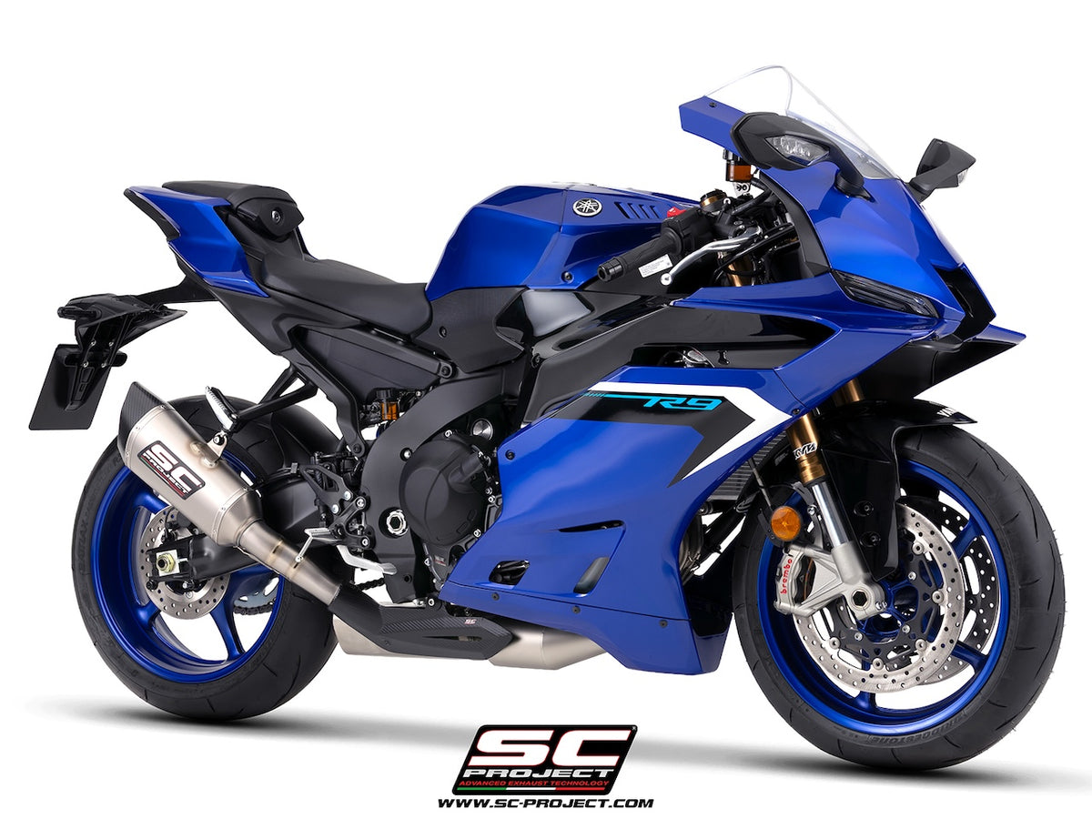 YZF R9 (2025 - 2026) 3-1 stainless steel full exhaust system, with SC1-R titanium exhaust