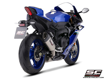 YZF R9 (2025 - 2026) 3-1 stainless steel full exhaust system, with SC1-R titanium exhaust