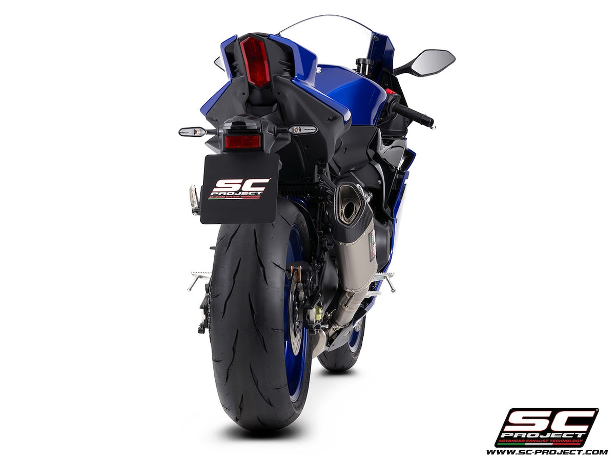 YZF R9 (2025 - 2026) 3-1 stainless steel full exhaust system, with SC1-R titanium exhaust