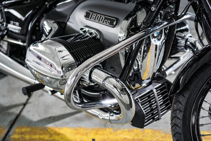 engine protection bar - chromed