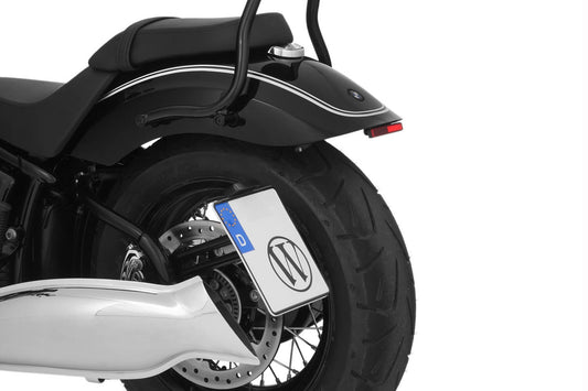 LOW tail conversion with indicator bracket - M8 Screw thread - black