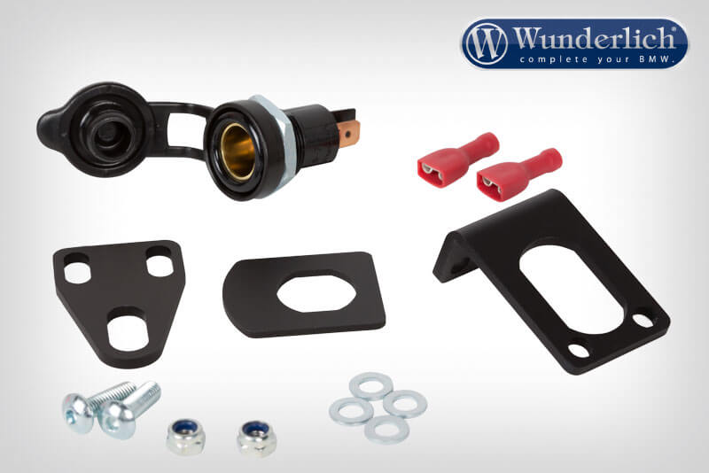 Universal electrical socket incl. electrical support