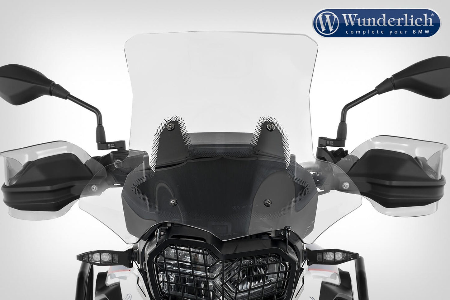 windshield MARATHON – Carrier long (160mm) – clear