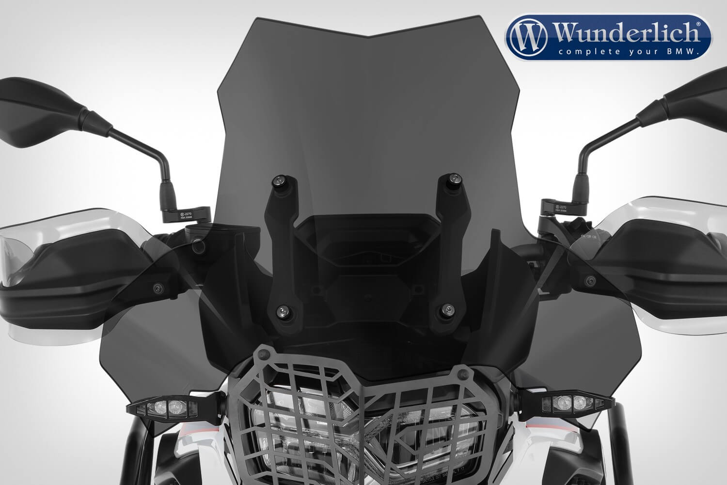Windscreen EXTREME – Carrier short (115mm) – smoked grey | Procycles ...