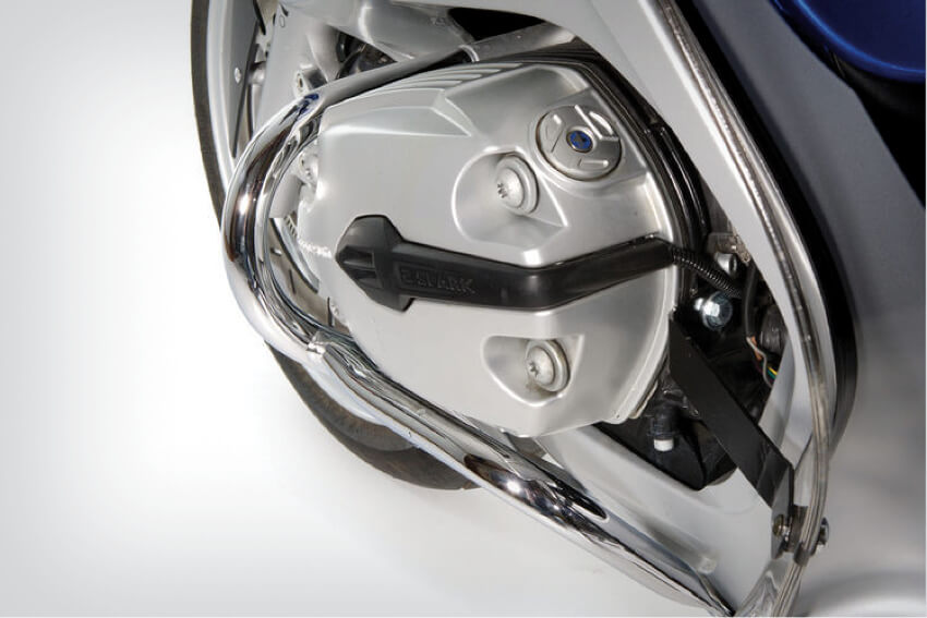 Engine protection bar - chrome