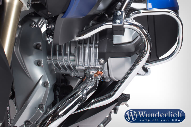 Engine protection bar - chrome