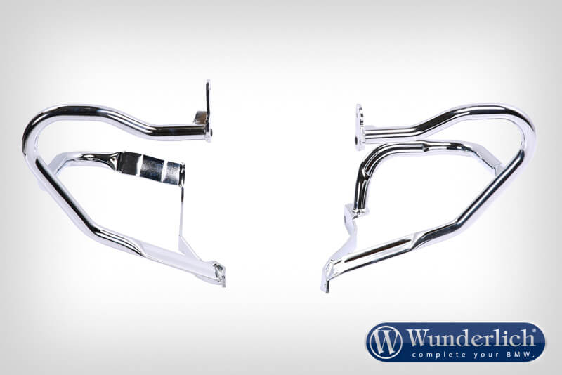 Engine protection bar - chrome