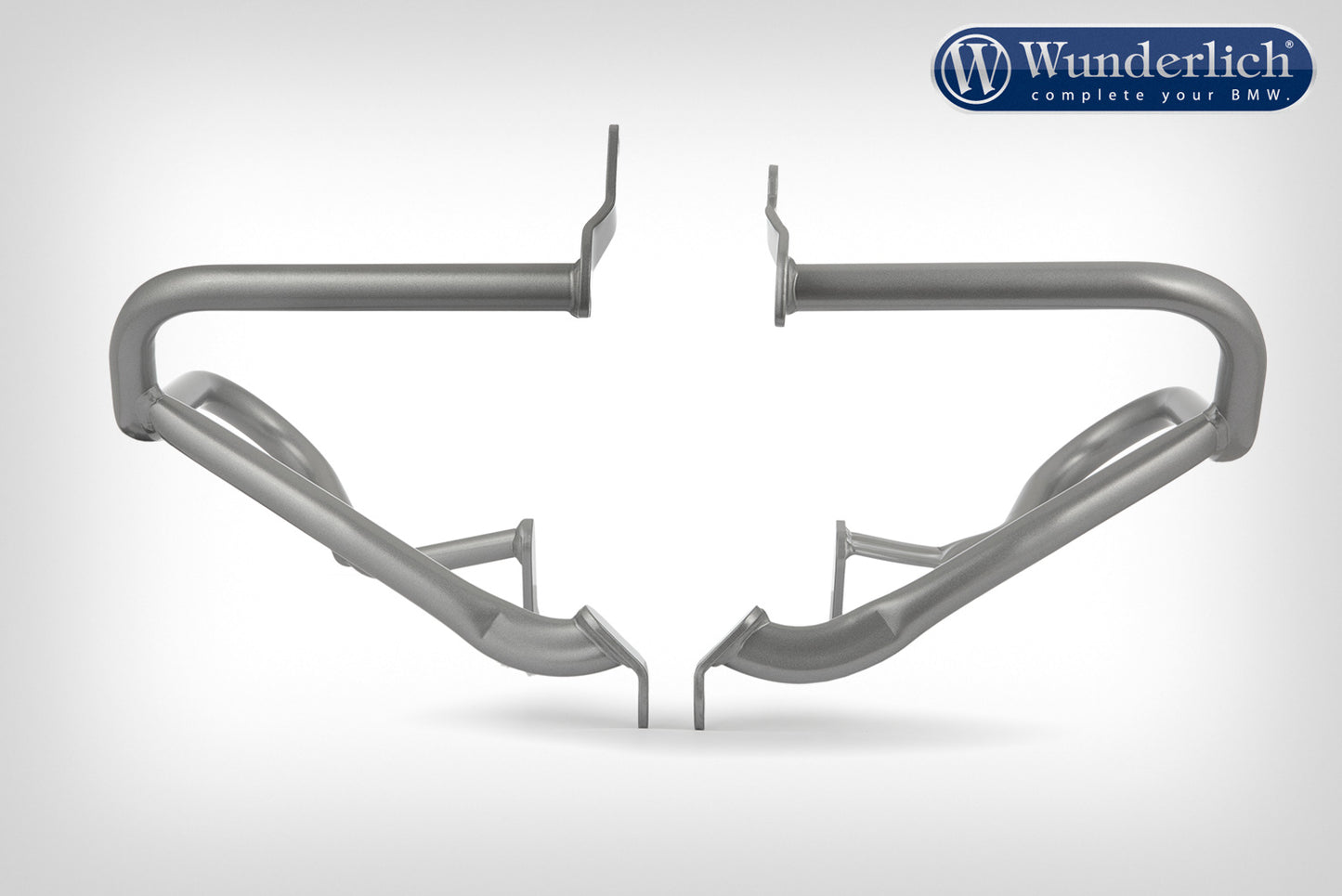 engine protection bar - silver