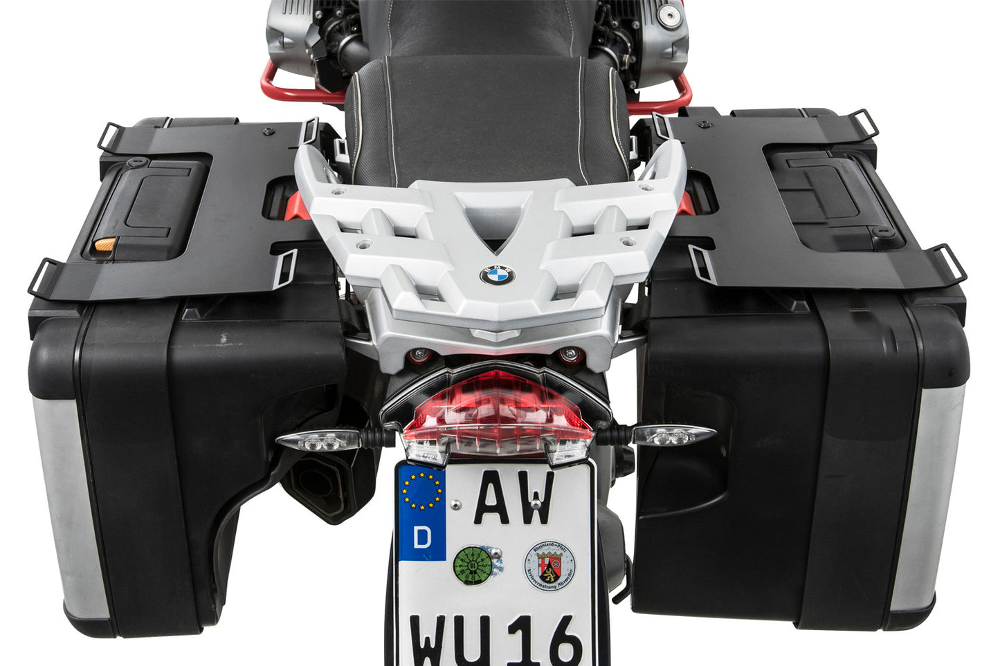 Luggage rails for original Vario case R 1200 GS to 2012 – Set – black