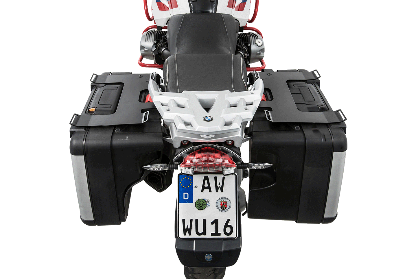 Luggage rails for original Vario case R 1200 GS to 2012 – Set – black