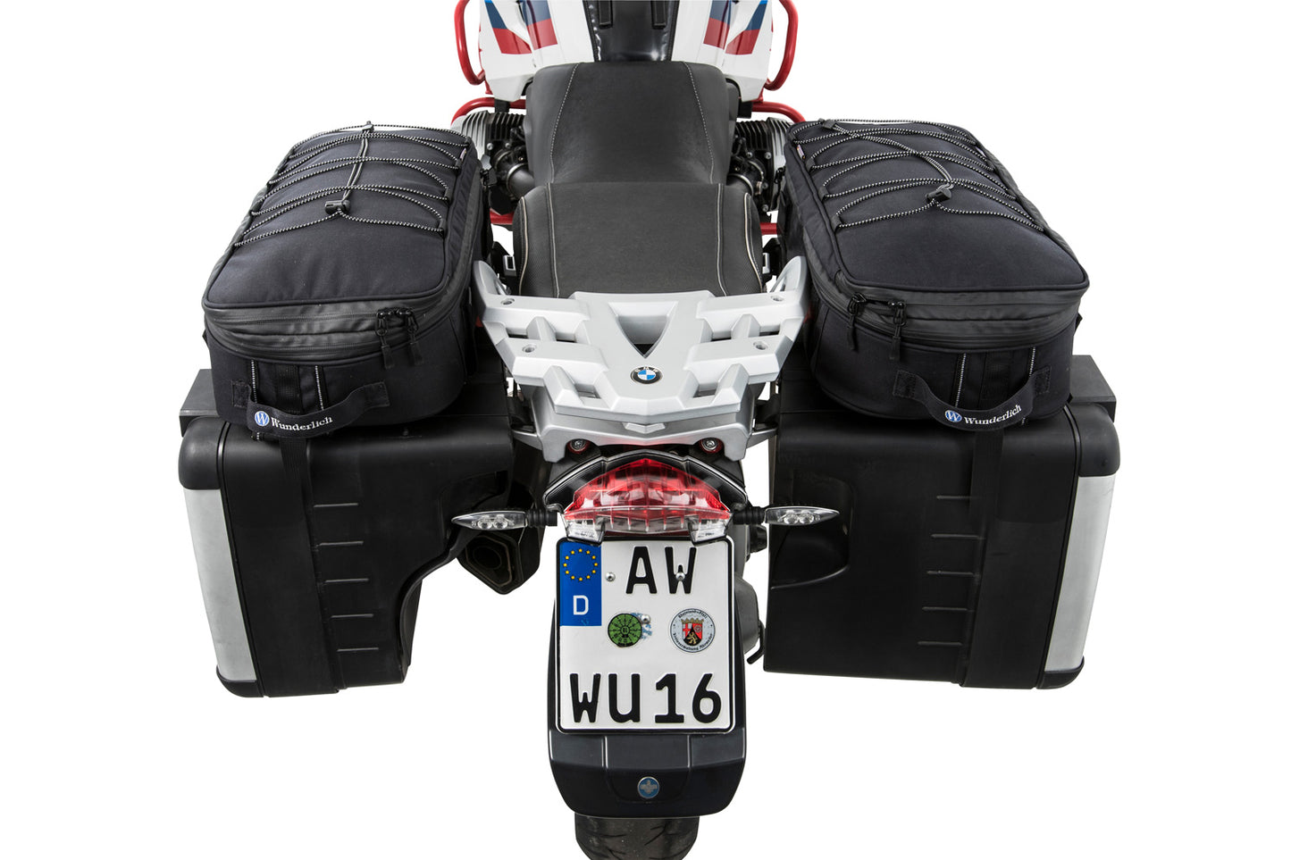 Luggage rails for original Vario case R 1200 GS to 2012 – Set – black