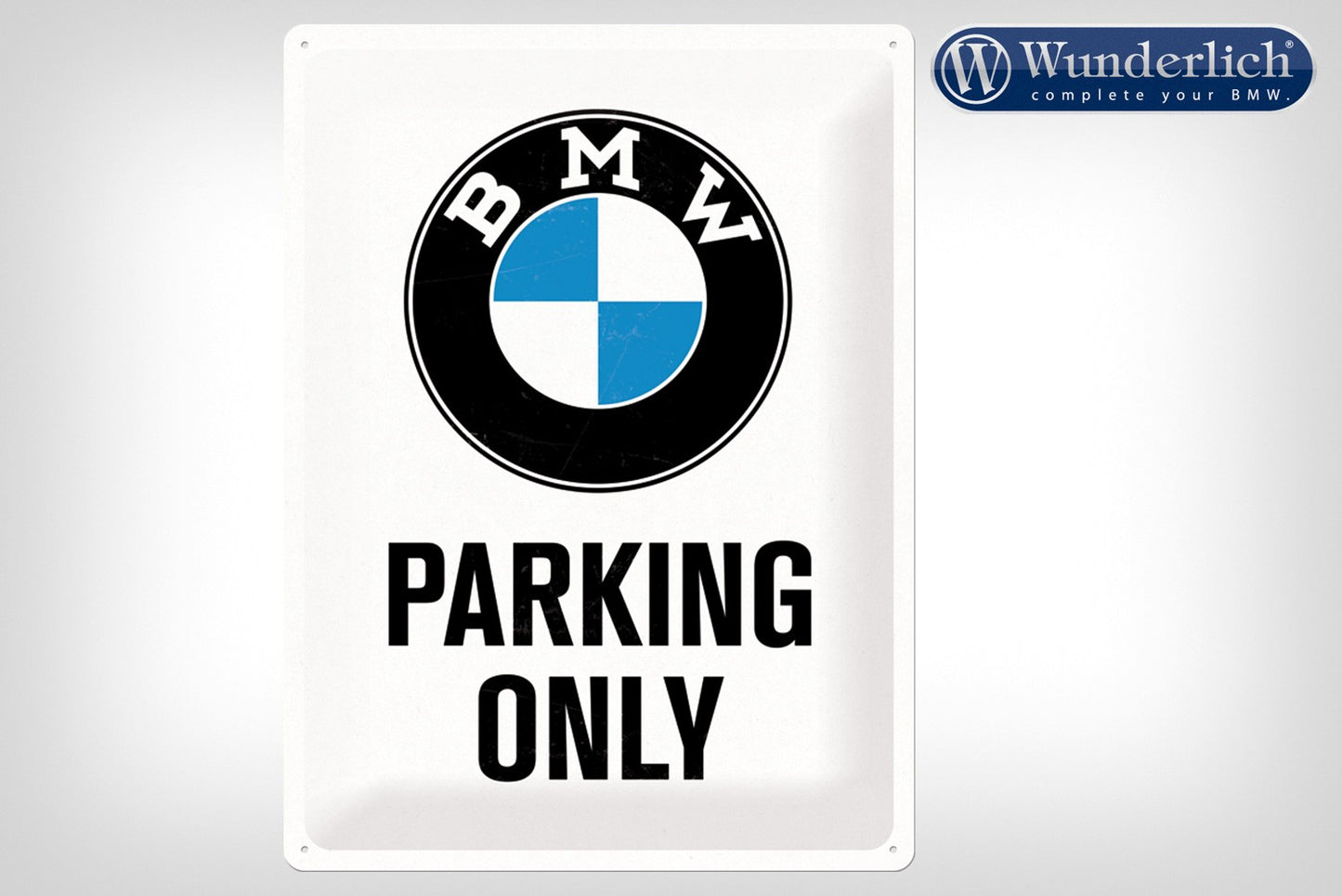 BMW Parking Only metal sign 30 x 40 cm – Nostalgic-Art
