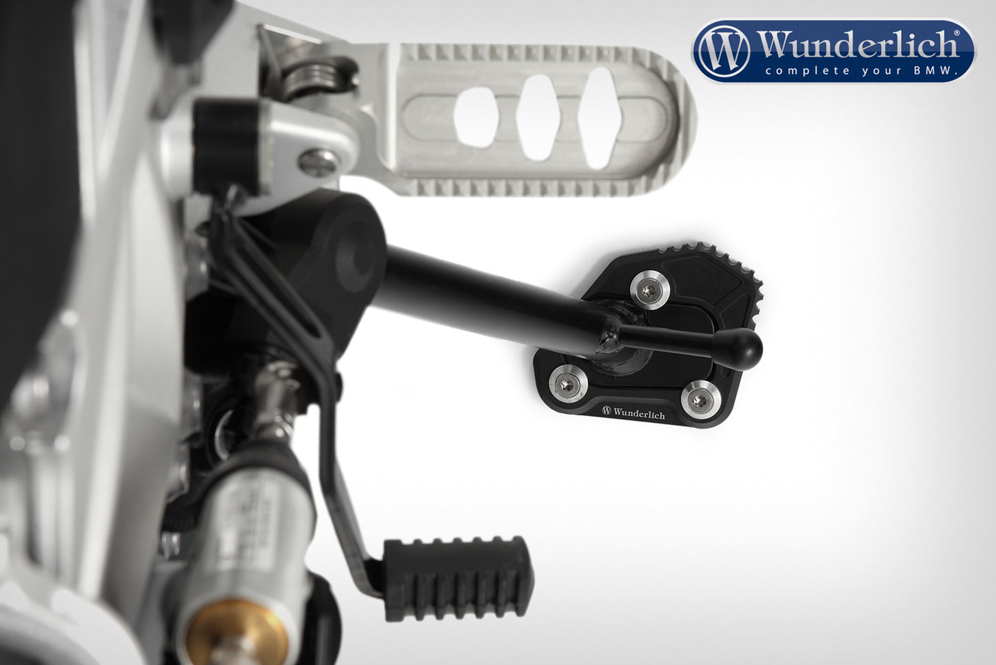 Wunderlich Side stand enlarger - black