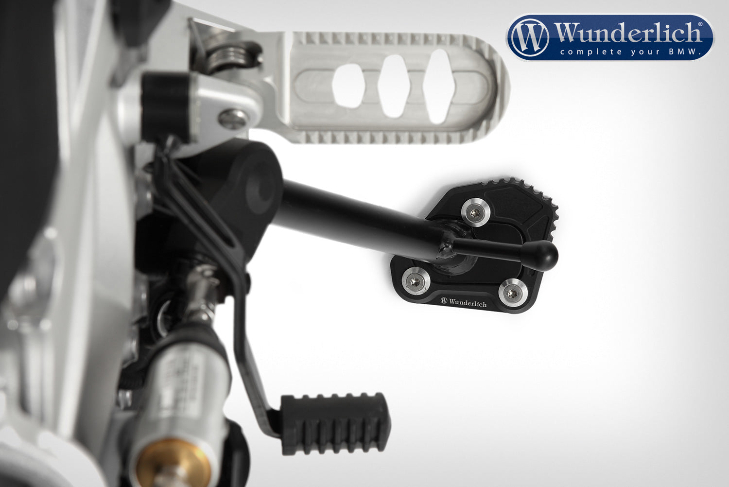 Wunderlich Side stand enlarger - black