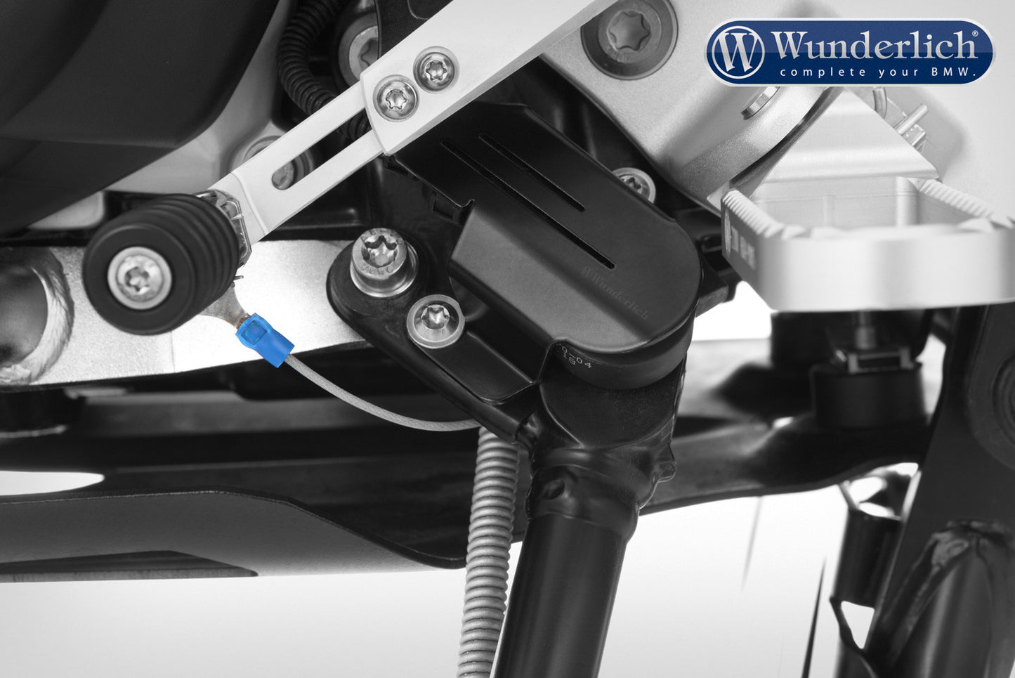 Wunderlich protective cover for the ignition interruption switch - black