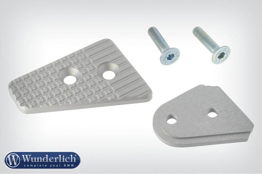 Brake lever extension - silver