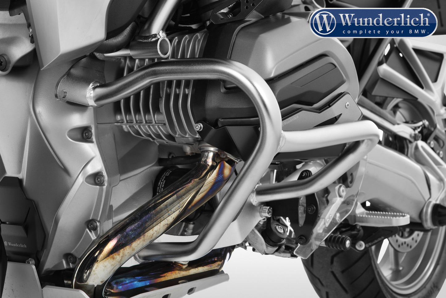 engine protection bar - stainless steel