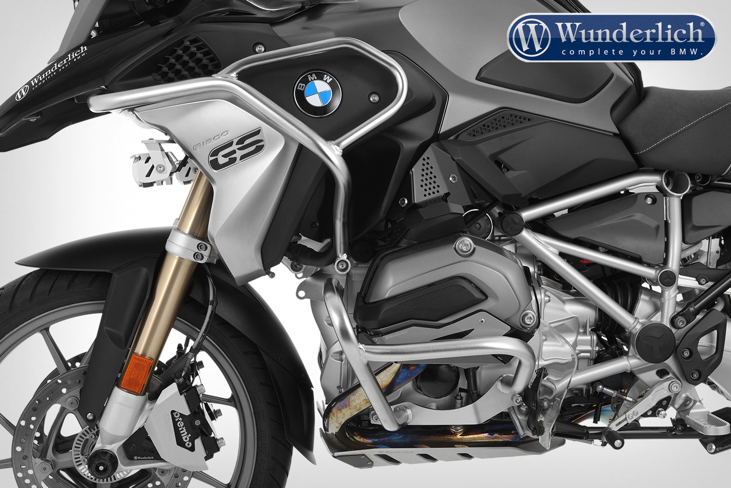 engine protection bar - stainless steel