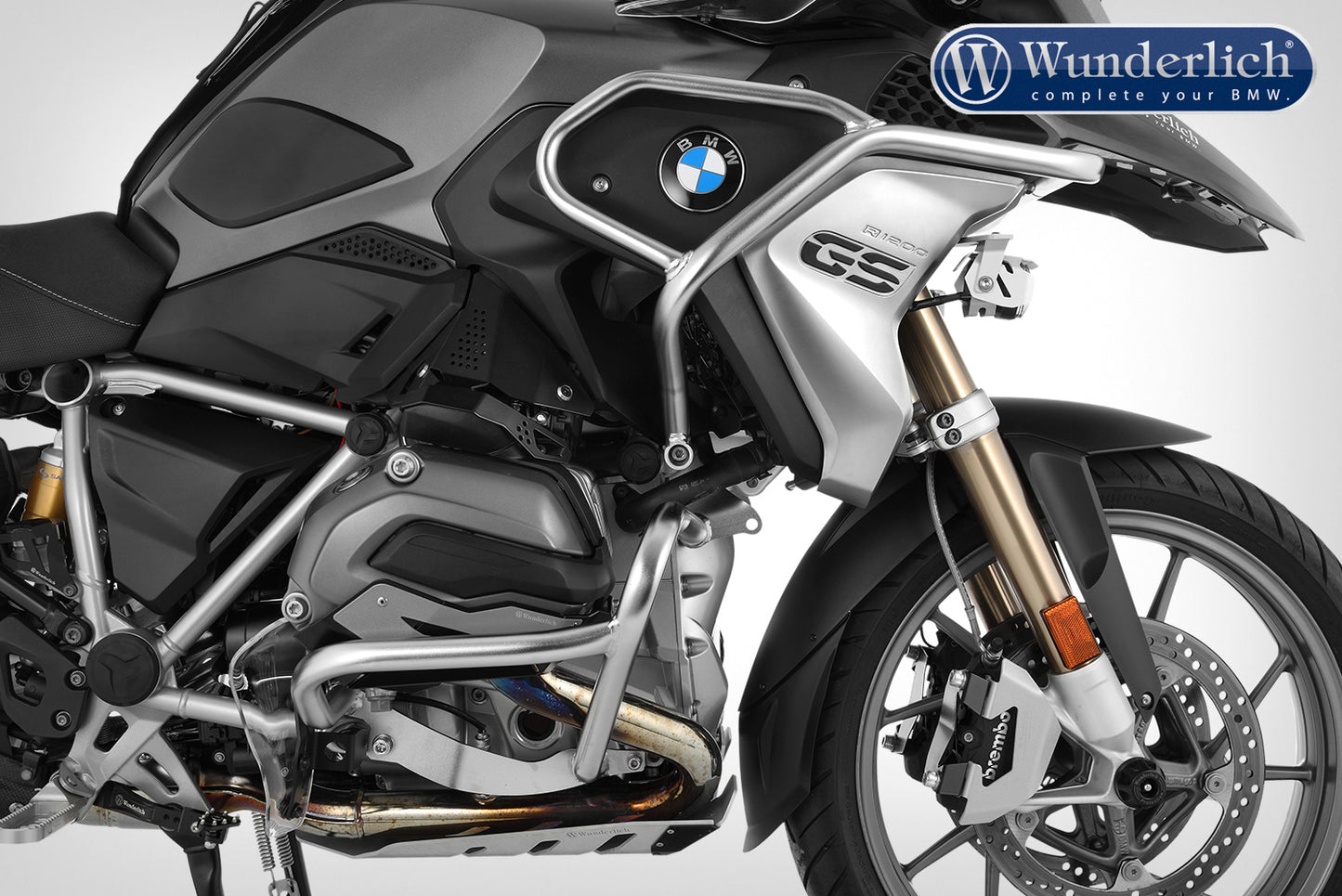 engine protection bar - stainless steel