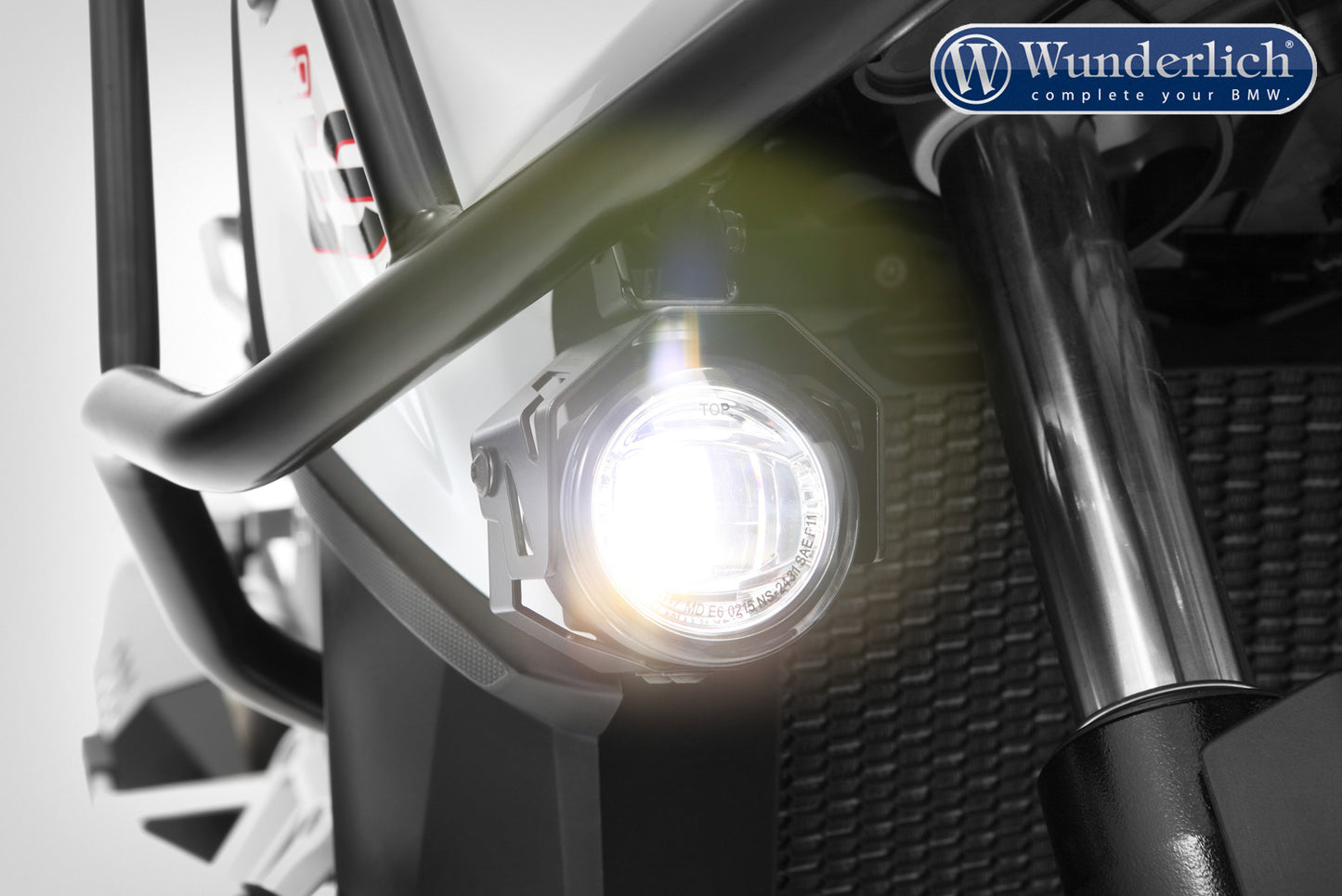 ATON LED auxiliary headlight - black