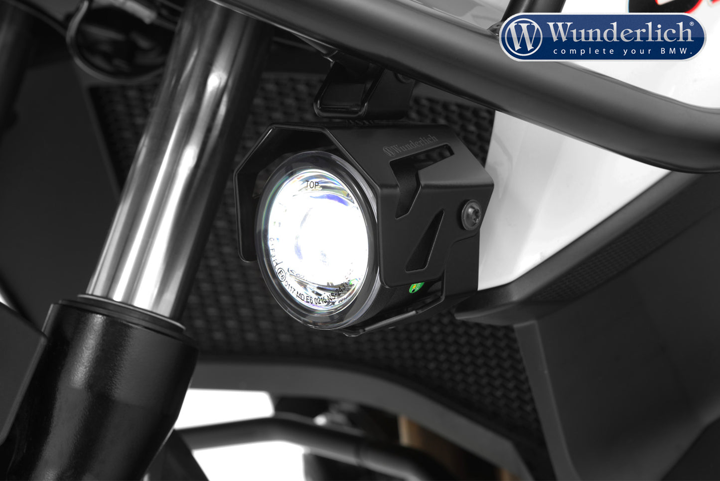 ATON LED auxiliary headlight - black