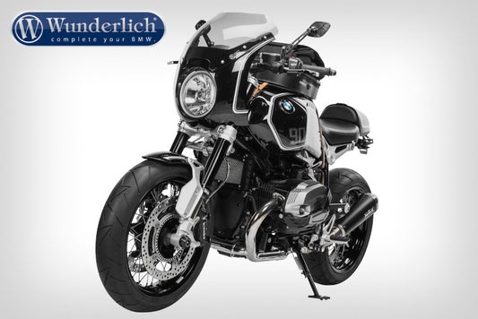 Daytona cladding R nineT - Black Storm Metallic - white