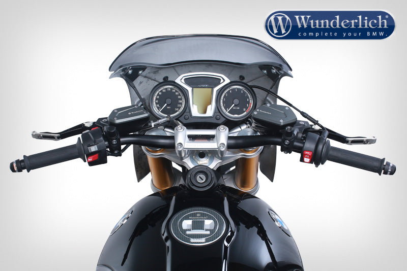 Wunderlich Daytona R nineT cockpit fairing - BLACK STORM METALLIC