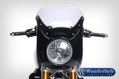 Wunderlich Daytona R nineT cockpit fairing - BLACK STORM METALLIC