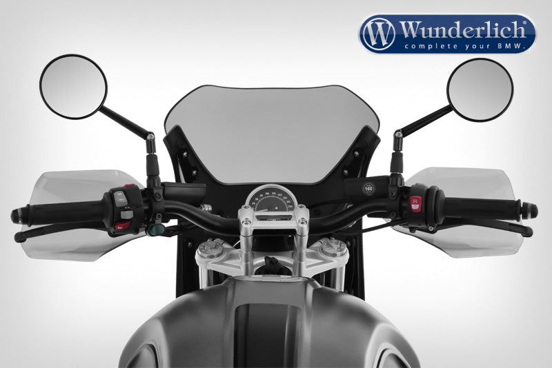Wunderlich “Daytona” R nineT Scrambler cockpit fairing - Monolith metallic matt